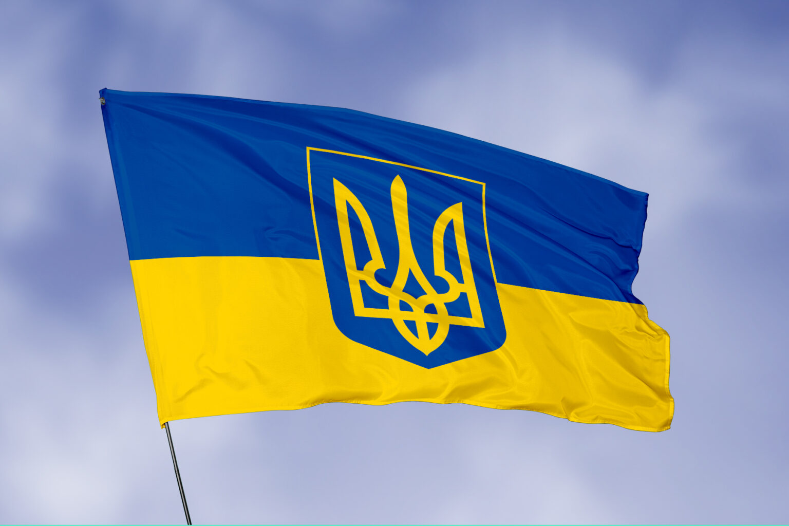 Прапор України з гербом купить у Києві та Україні ціна фото в 7247