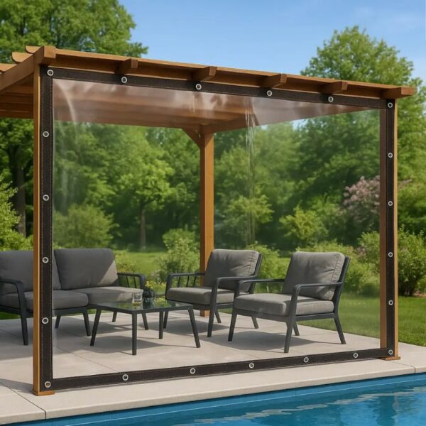 Мягкое ПВХ окно (штора) 1,5х3 м