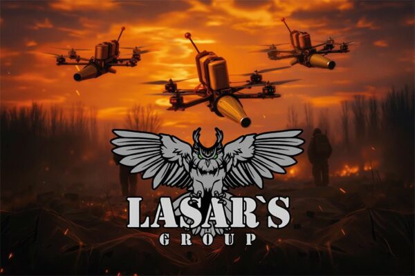 Флаг Отдельный отряд специального назначения «Lasar's group» («Группа Лазаря») НГУ FPV дроны